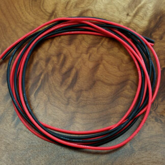 Flexible silicone power wire